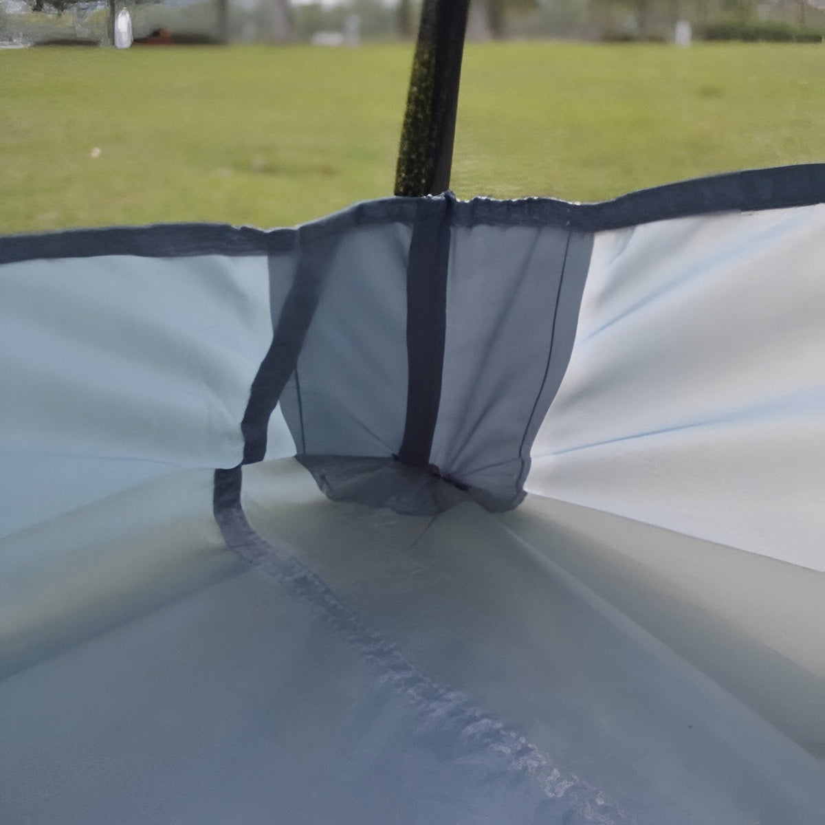 Inside corner of the inner tent